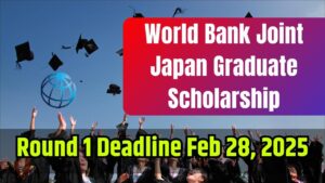 World Bank Joint Japan Graduate Scholarship