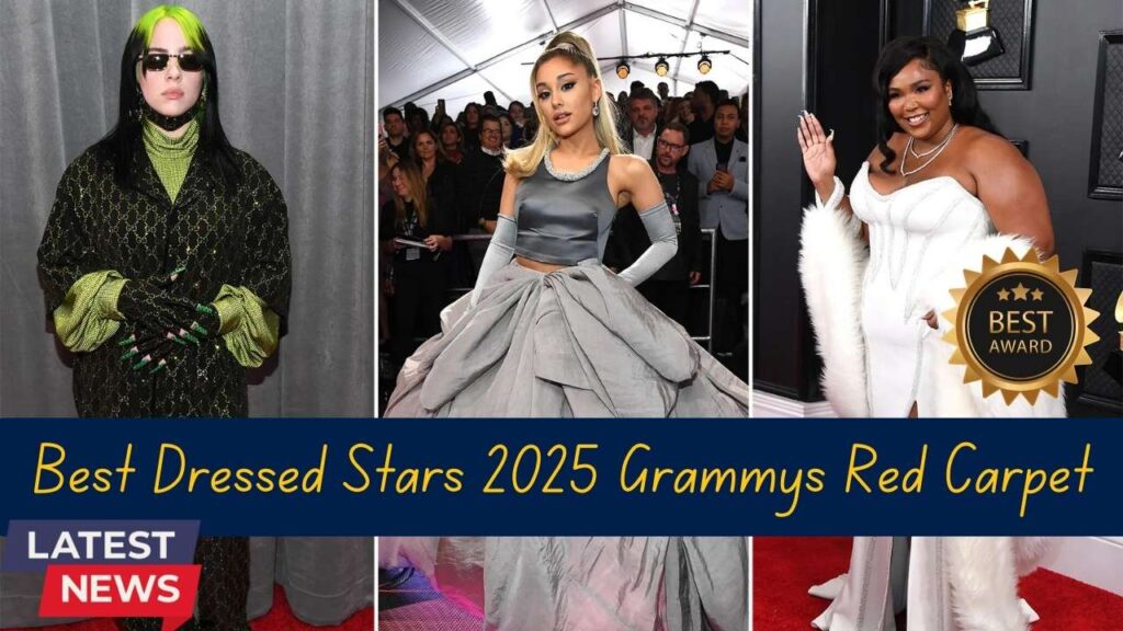 Best dressed stars 2025 grammys red carpet check grammy best outfits