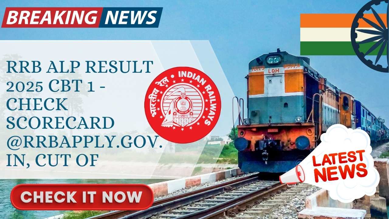 RRB ALP Result 2025 CBT 1 (Out Soon) - Check Scorecard @rrbapply.gov.in, Cut off marks - UP Excise Portal