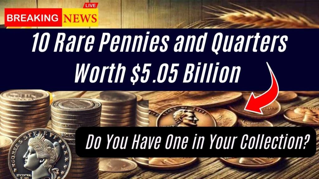 10 Rare Pennies and Quarters Worth $5.05 Billion – Do You Have One in Your Collection? 1 10 Rare Pennies and Quarters Worth $5.05 Billion – Do You Have One in Your Collection?