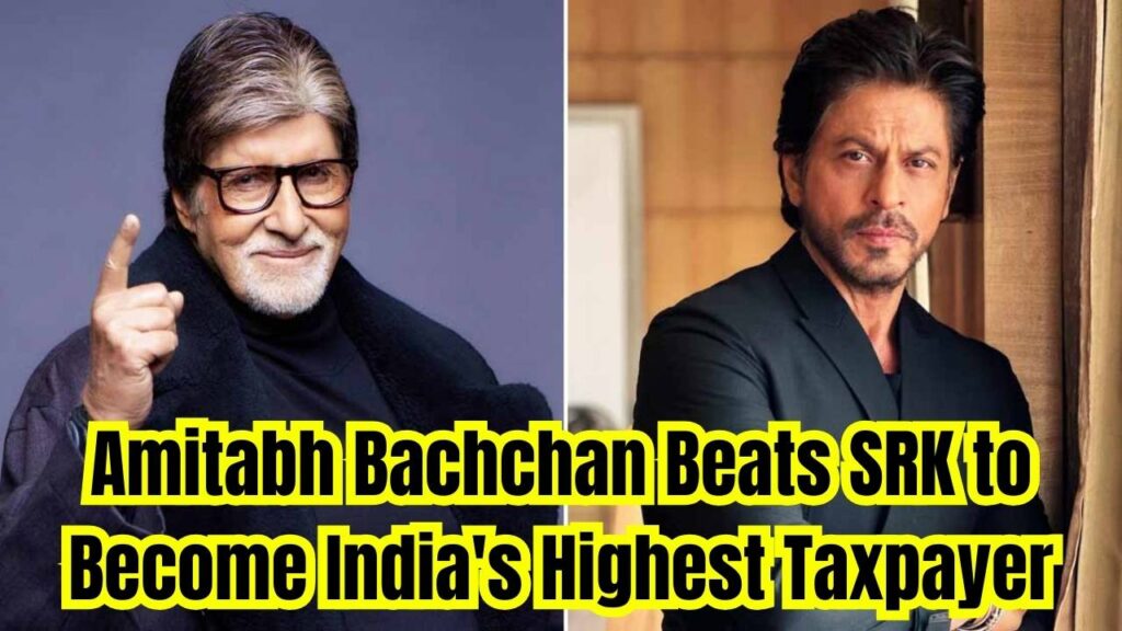 Amitabh Bachchan Beats SRK to Become India's Highest Taxpayer – Find Out His Earnings! 1 Amitabh Bachchan Beats SRK to Become India's Highest Taxpayer – Find Out His Earnings!