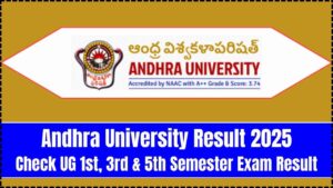 Andhra University Result 2025