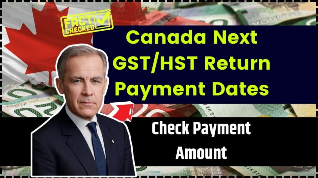 Canada Next GST/HST Return Payment Dates 2025: Check Payment Amount & Eligibility Criteria 1 Canada Next GSTHST Return Payment Dates 2025