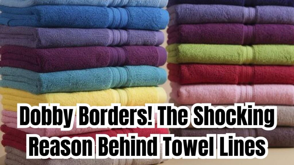 Dobby Borders: Why Do Towels Have These Distinct Lines: 99% people does not the reason, it will shock you 1 Dobby Borders: Why Do Towels Have These Distinct Lines: 99% people does not the reason, it will shock you
