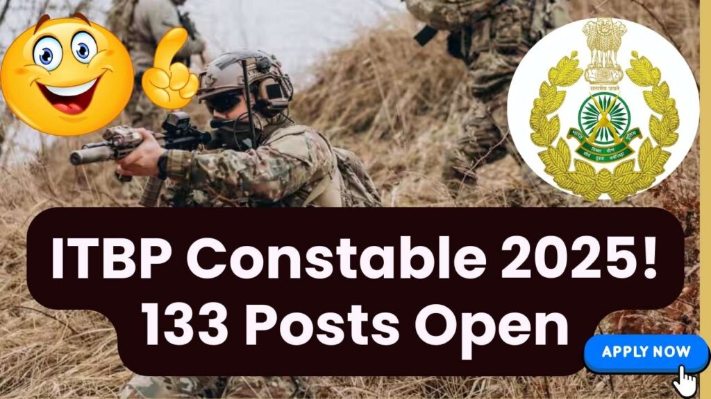 ITBP Constable Recruitment 2025: Apply for 133 Posts Before April 2! 1 ITBP Constable Recruitment 2025: Apply for 133 Posts Before April 2!