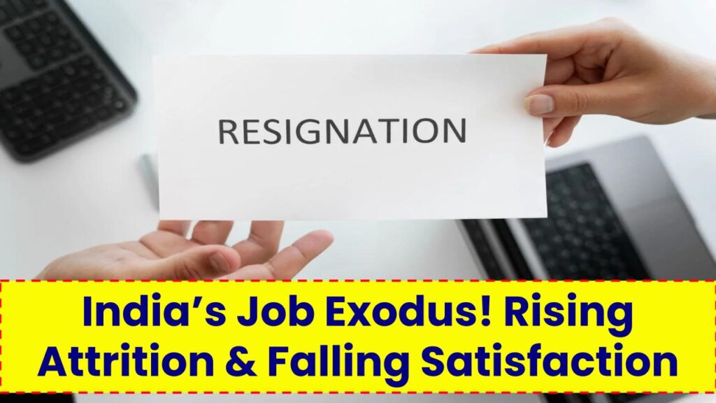 The Great Resignation Hits India: High Attrition Rates Signal Declining Job Satisfaction 1 The Great Resignation Hits India: High Attrition Rates Signal Declining Job Satisfaction
