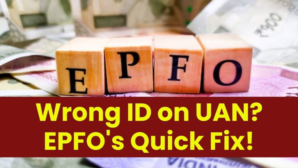 Linked Wrong ID to Your UAN? EPFO’s New Update Shows How to Fix It Fast! 1 Linked Wrong ID to Your UAN? EPFO’s New Update Shows How to Fix It Fast!