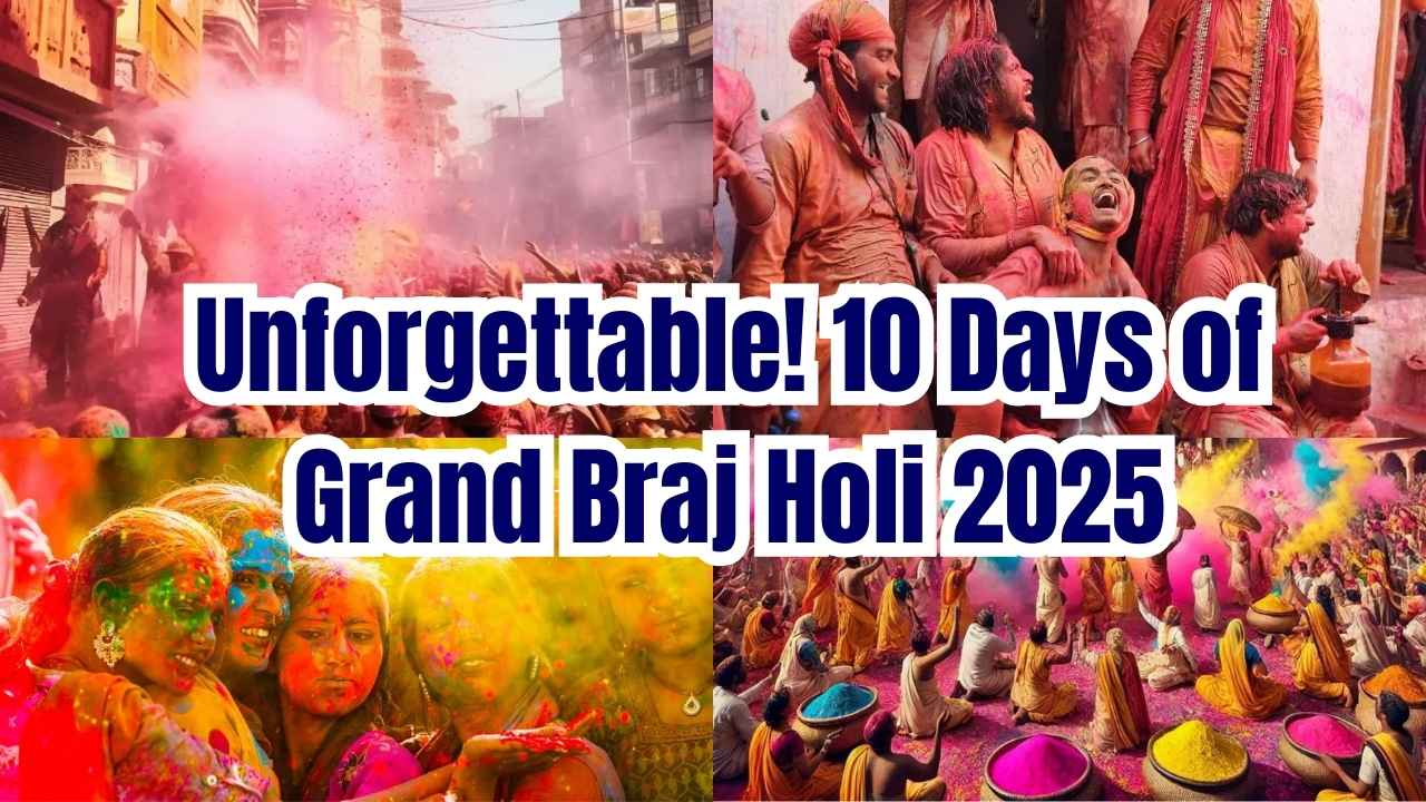 vrindavan holi 2025