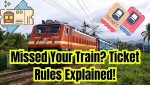 Railway Ticket Refund Rules: Can you use the same ticket for another train if you miss yours? Here's what the rules say.