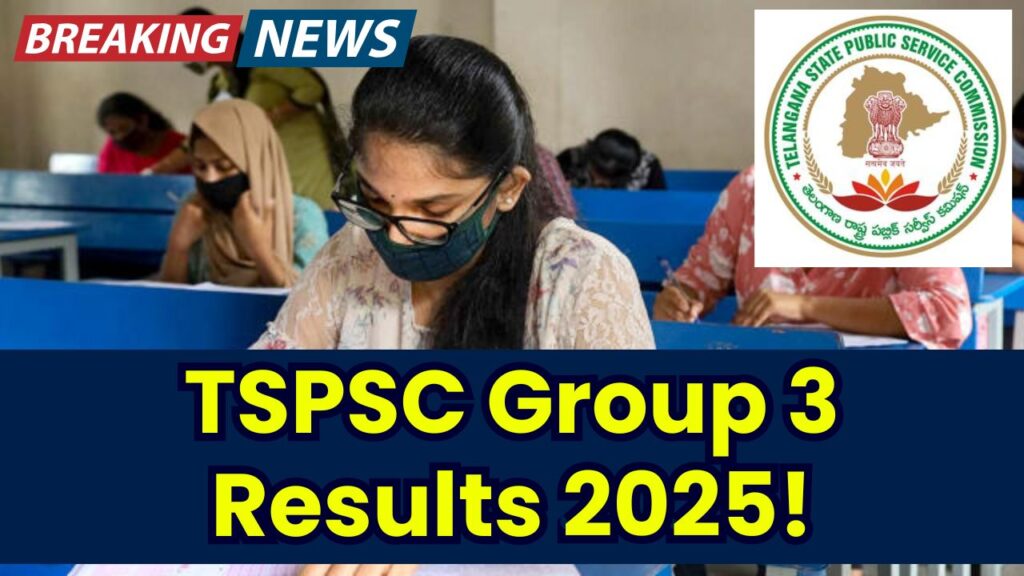 TSPSC Group 3 Results 2025 - Group 3 Results at tspsc.gov.in; Final Answer Key, Merit List PDF 1 TSPSC Group 3 Results 2025 - Group 3 Results at tspsc.gov.in; Final Answer Key, Merit List PDF