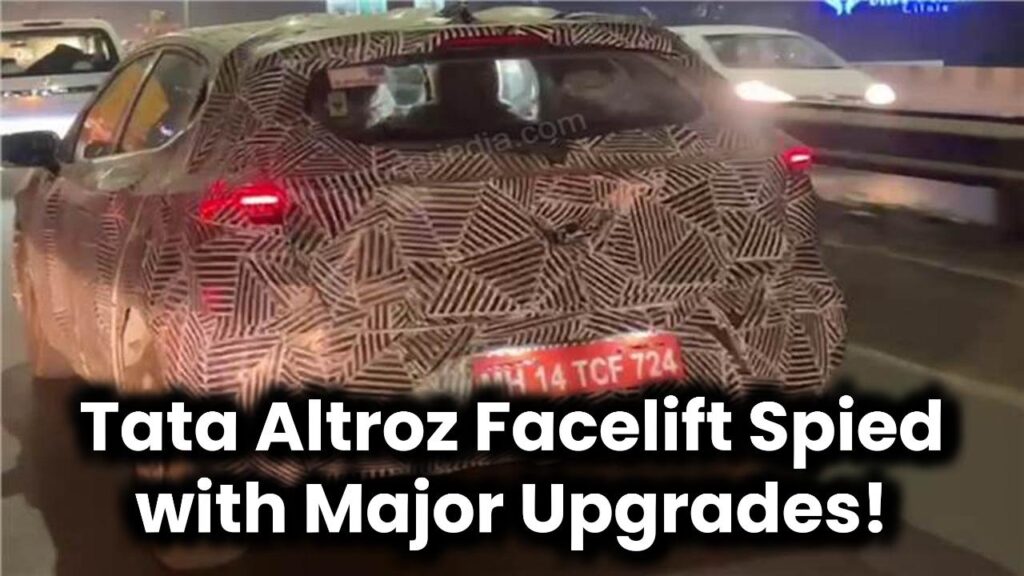 Tata Altroz Facelift Incoming – Major Upgrades Spied Before Launch! 1 Tata Altroz Facelift Incoming – Major Upgrades Spied Before Launch!
