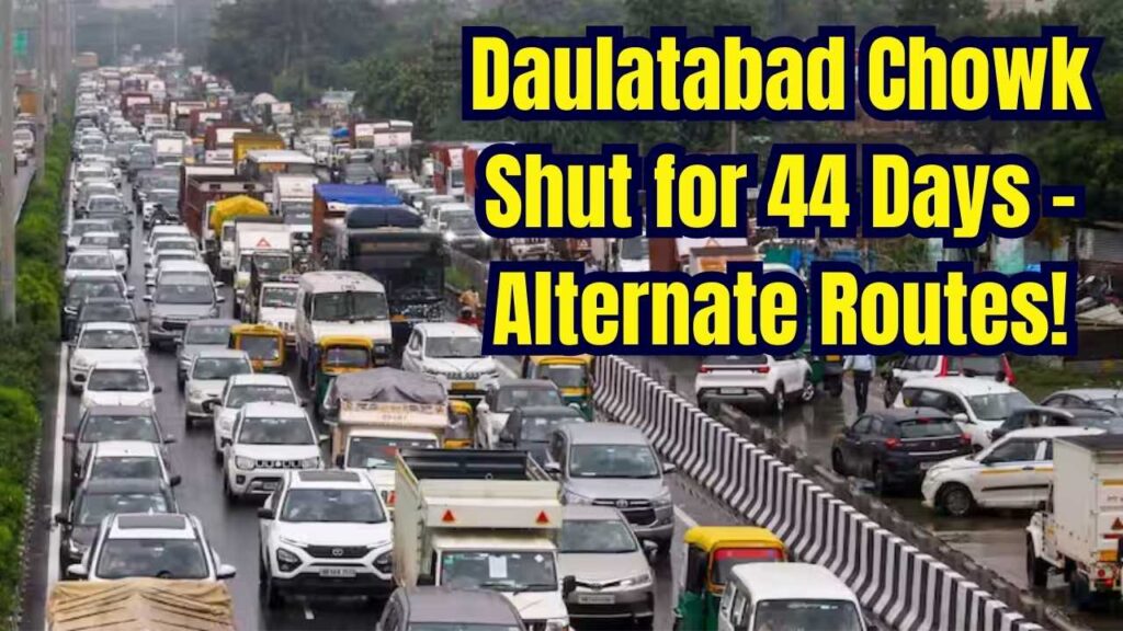 Traffic Alert: Daulatabad Chowk on Dwarka Expressway Shut for 44 Days, Check alternative routes 1 Traffic Alert: Daulatabad Chowk on Dwarka Expressway Shut for 44 Days, Check alternative routes