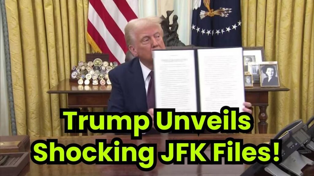 Trump’s Release of JFK Assassination Files Exposes Shocking Hidden Truths 1 Trump’s Release of JFK Assassination Files Exposes Shocking Hidden Truths