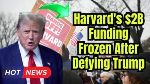 $2 Billion Funding Frozen! Harvard Faces Major Blow After Defying Trump’s Demands