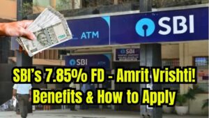 SBI Offering 7.85% FD Interest Under Amrit Vrishti Scheme – Know Benefits & How to Apply