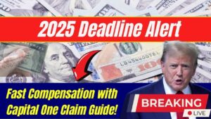 Don’t Miss the 2025 Deadline! Capital One Claim Form Guide for Fast Compensation