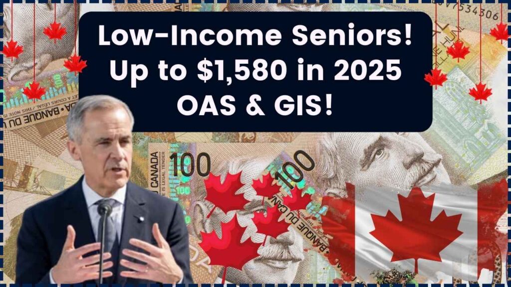 Low-Income Seniors Could Get Up to $1,580 Monthly — Check Your 2025 OAS and GIS Benefits! 1 Low-Income Seniors Could Get Up to $1,580 Monthly — Check Your 2025 OAS and GIS Benefits!