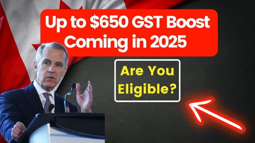 Up to $650 GST Payment Boost Coming in 2025 — Are You on the List? 1 Up to $650 GST Payment Boost Coming in 2025 — Are You on the List?