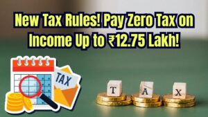Income Tax Rules Changed from April 1! Pay Zero Tax on Income up to ₹12.75 Lakh – Check What’s New