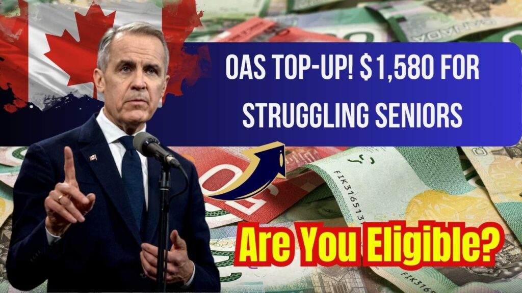 OAS Top-Up of $1,580 for Struggling Seniors – Check If You're on the Approved List 1 OAS Top-Up of $1,580 for Struggling Seniors – Check If You're on the Approved List