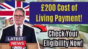 £200 Cost of Living Payment Confirmed for UK Households — See If You’re Eligible Today!
