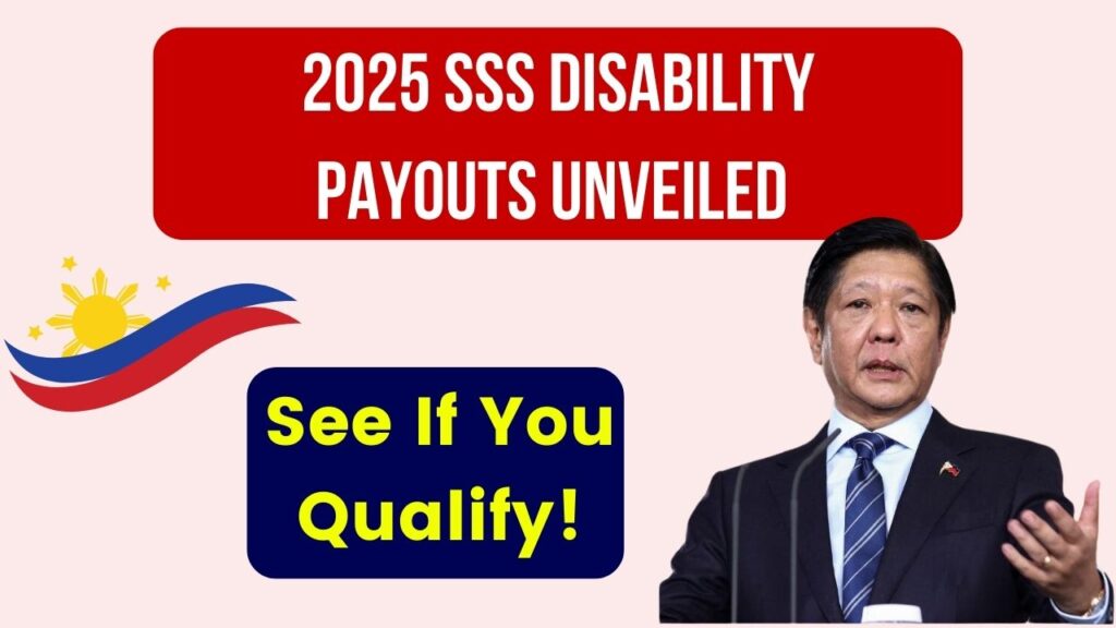 SSS Disability Payouts for 2025 Just Revealed – Check If You’re One of The Beneficiaries! 1 SSS Disability Payouts for 2025 Just Revealed – Check If You’re One of The Beneficiaries!