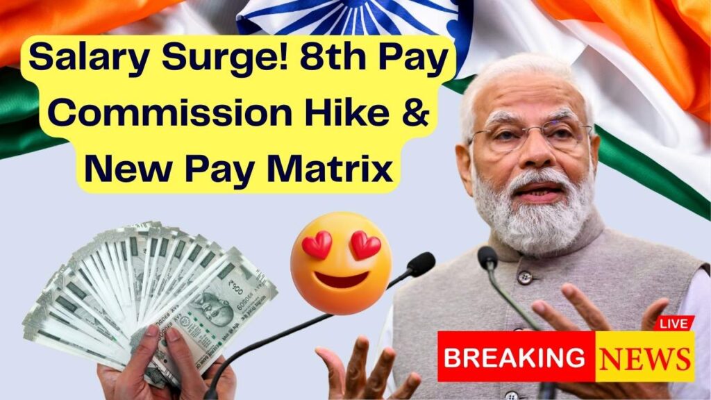 Salary Set to Surge! 8th Pay Commission Expected Hike and New Pay Matrix Details Explained 1 Salary Set to Surge! 8th Pay Commission Expected Hike and New Pay Matrix Details Explained