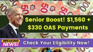 Seniors Rejoice: $1,560 + $330 OAS Payments Confirmed—Check Your Eligibility Instantly!