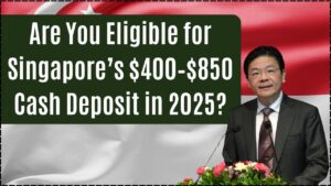 Singapore’s $400–$850 Cash Deposit: Are You Eligible for This 2025 Financial Boost?