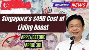 Singapore’s $490 Cost of Living Boost Drops April 30—Check If You’re Eligible Now!