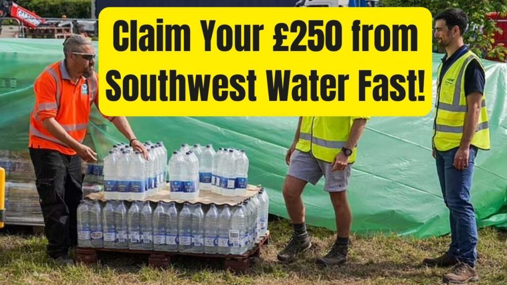 Southwest Water Offering £250 Compensation — Check How to Claim Yours Fast! 1 Southwest Water Offering £250 Compensation — Check How to Claim Yours Fast!