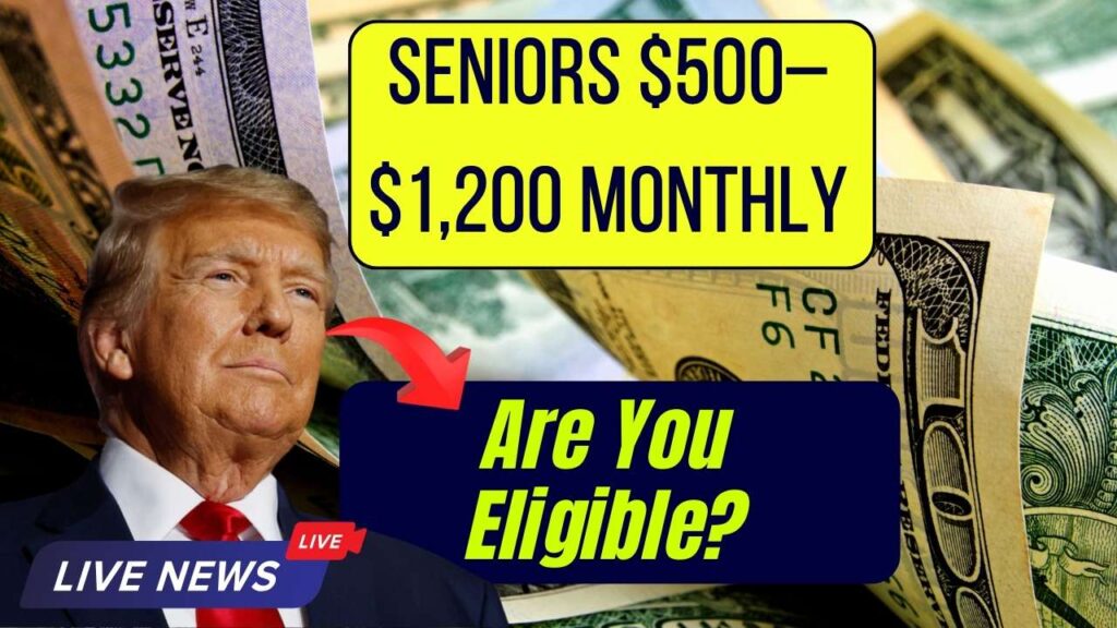 U.S. Seniors Could Grab $500–$1,200 Monthly Payments — Are You Eligible to Apply? 1 U.S. Seniors Could Grab $500–$1,200 Monthly Payments — Are You Eligible to Apply?