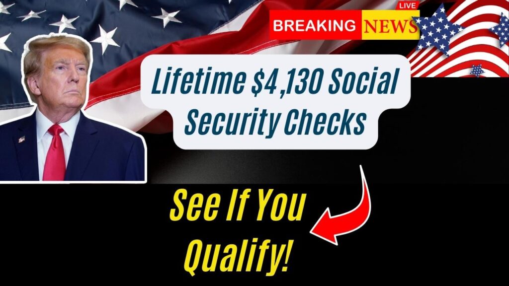 Lifetime $4,130 Social Security Checks Rolling Out—Check If You’re in the Right Age Bracket 1 Lifetime $4,130 Social Security Checks Rolling Out—Check If You’re in the Right Age Bracket