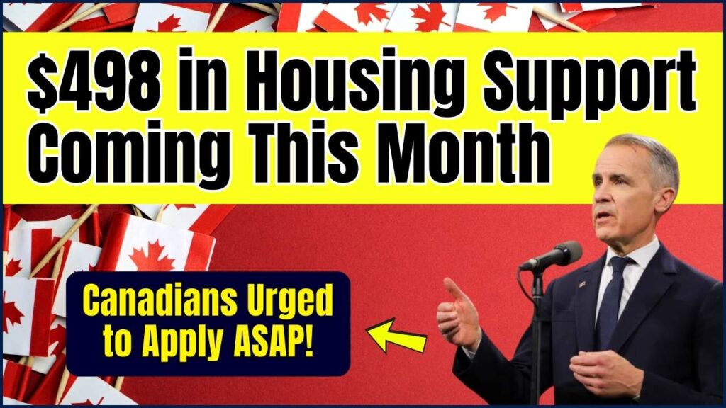 $498 in Housing Support Coming This Month – Canadians Urged to Apply ASAP! 1 $498 in Housing Support