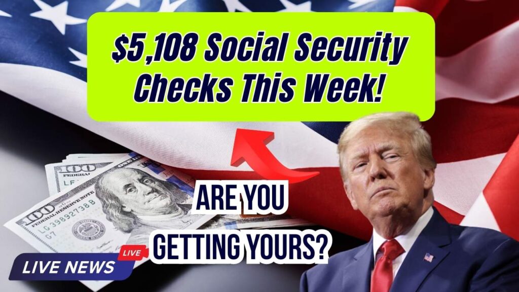 $5,108 Social Security Checks Are Hitting Accounts This Week—Are You Getting One? 1 $5,108 Social Security Checks Are Hitting Accounts This Week—Are You Getting One?