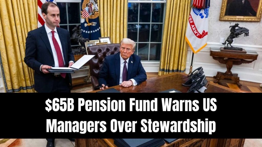$65 Billion Pension Fund Warns US Money Managers Over Stewardship Concerns: Check Details and What Next! 1 $65 Billion Pension Fund Warns US Money Managers Over Stewardship Concerns: Check Details and What Next!