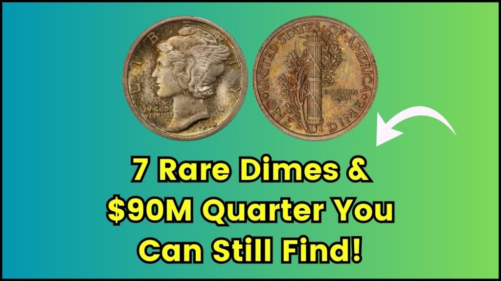 Don’t Overlook These Coins—7 Rare Dimes and a $90M Quarter Are Still Out There 1 Don’t Overlook These Coins—7 Rare Dimes and a $90M Quarter Are Still Out There