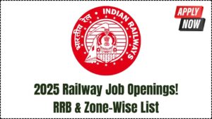Biggest Railway Job Update of 2025! Full List of Latest RRB & Zone-Wise Openings