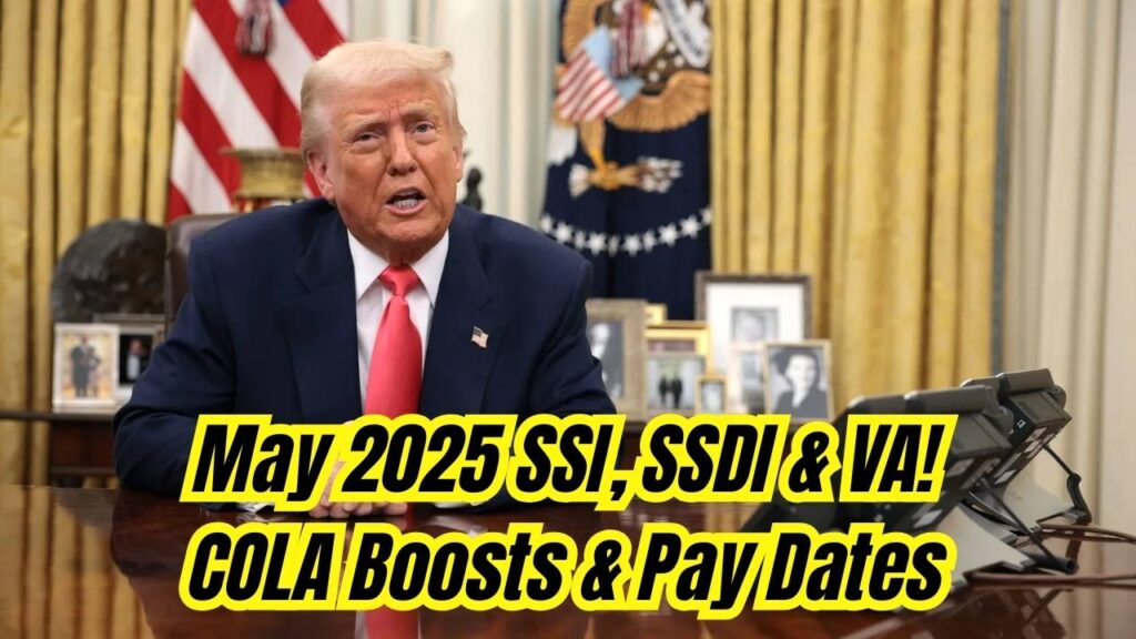 COLA Boosts Incoming! Exact May 2025 SSI, SSDI & VA Payment Schedule Just Announced 1 COLA Boosts Incoming! Exact May 2025 SSI, SSDI & VA Payment Schedule Just Announced