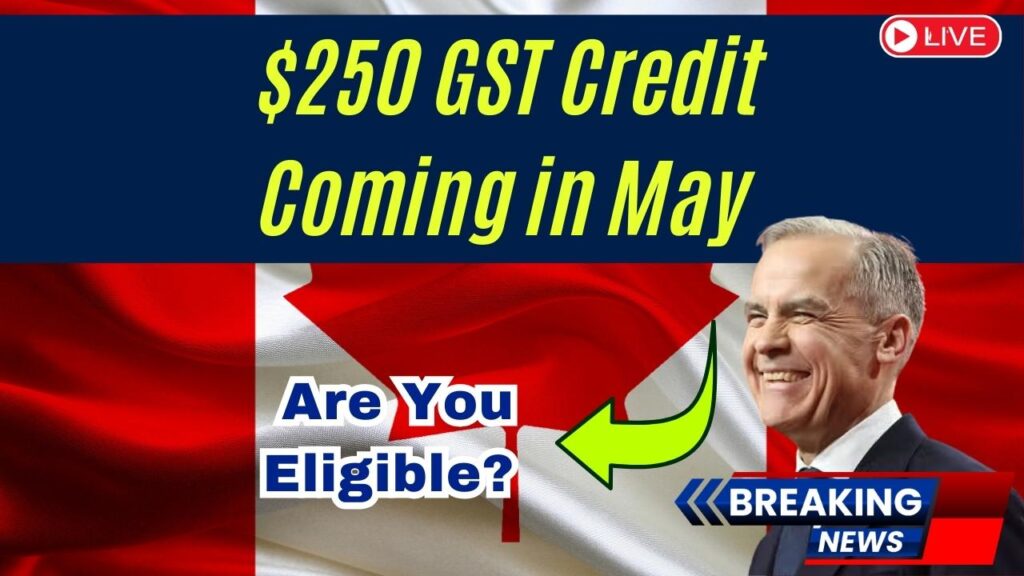 $250 GST Relief Confirmed by CRA For Canadians in May – Check Eligibility Criteria How to Claim Yours! 1 $250 GST Relief Confirmed by CRA For Canadians in May – Check Eligibility Criteria How to Claim Yours!