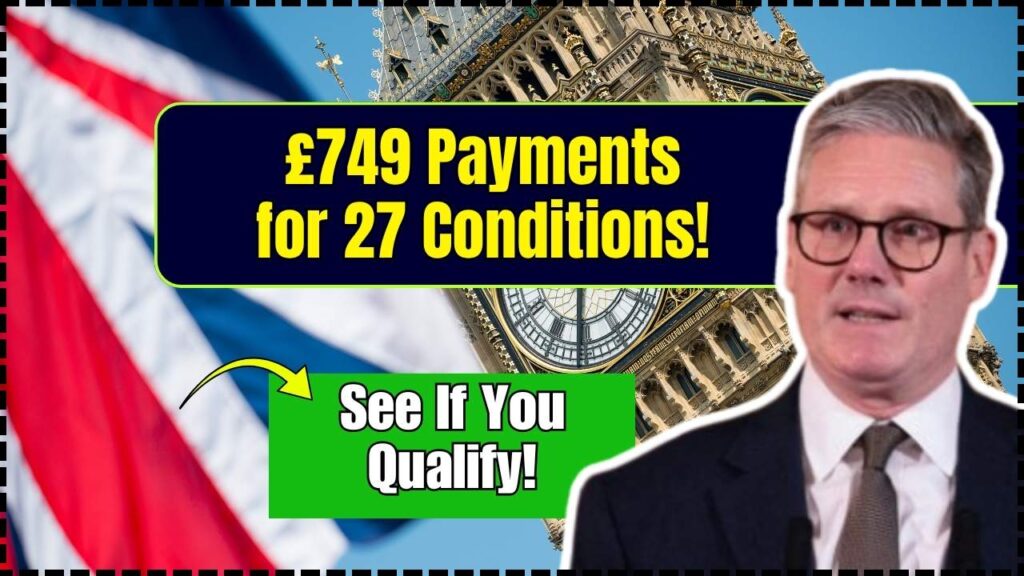DWP Releases £749 Payments for 27 Conditions — Check If You Can Qualify! 1 DWP Releases £749 Payments for 27 Conditions — Check If You Can Qualify!