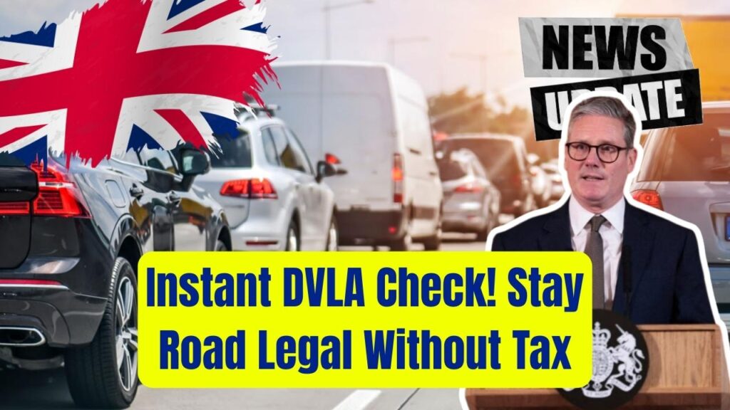 Driving Without Tax? Use This Fast DVLA Check to Stay Road Legal Instantly 1 Driving Without Tax? Use This Fast DVLA Check to Stay Road Legal Instantly