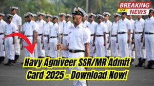 Indian Navy Agniveer SSR/MR Admit Card 2025 Out Now—Download at joinindiannavy.gov.in