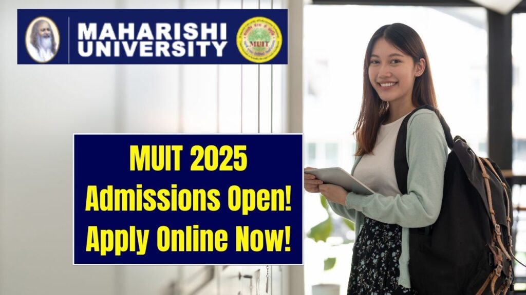 MUIT 2025 Admissions Open: Diploma Online Form Available Now – Step-by-Step Guide Inside 1 MUIT 2025 Admissions Open: Diploma Online Form Available Now – Step-by-Step Guide Inside