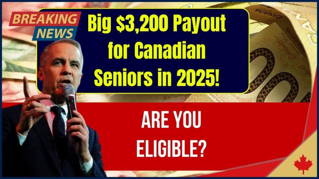 Massive $3,200 Payment Coming for Canadian Seniors in 2025—Are You on the List? 1 Massive $3,200 Payment Coming for Canadian Seniors in 2025—Are You on the List?