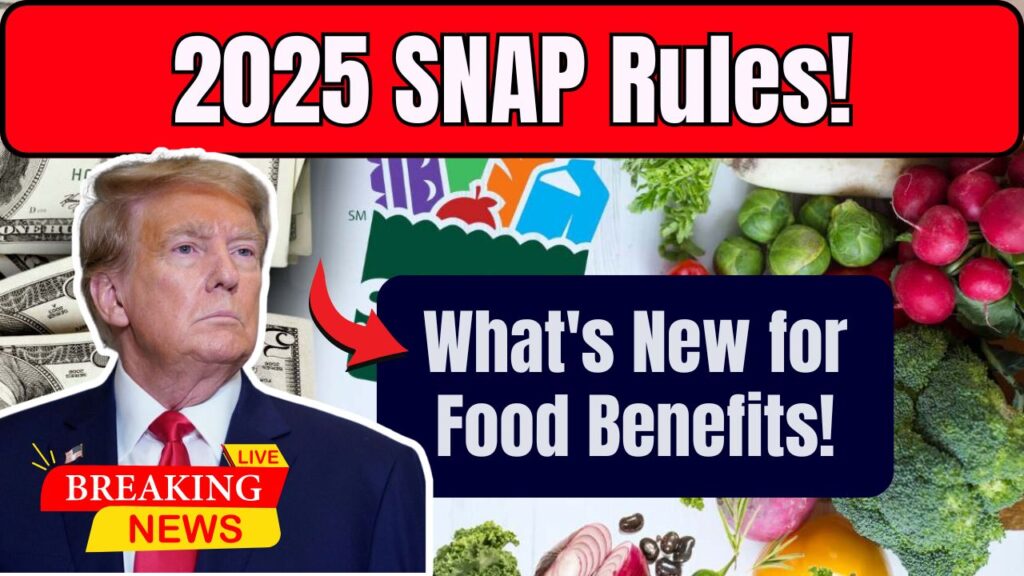 New SNAP Rules in 2025: Check Updated Details About Food Assistance Benefits! 1 New SNAP Rules in 2025: Check Updated Details About Food Assistance Benefits!