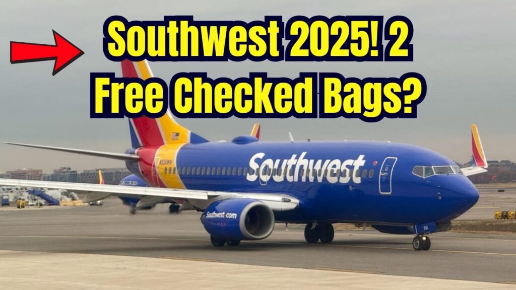 New Southwest Airlines Update: Will You Still Get Two Free Checked Bags in 2025? 1 New Southwest Airlines Update: Will You Still Get Two Free Checked Bags in 2025?
