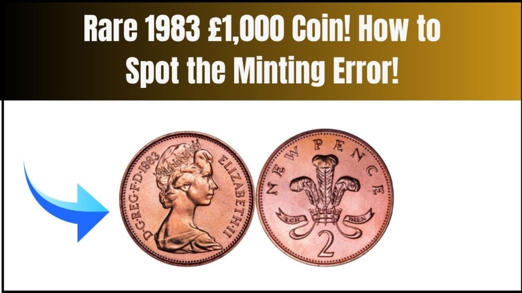 Rare 1983 2P Coin Worth Over £1,000 — Check How to Spot This Minting Error! 1 Rare 1983 2P Coin Worth Over £1,000 — Check How to Spot This Minting Error!