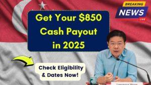 S$850 Cash Payouts Approved for 2025 — Check Eligibility and Payout Dates