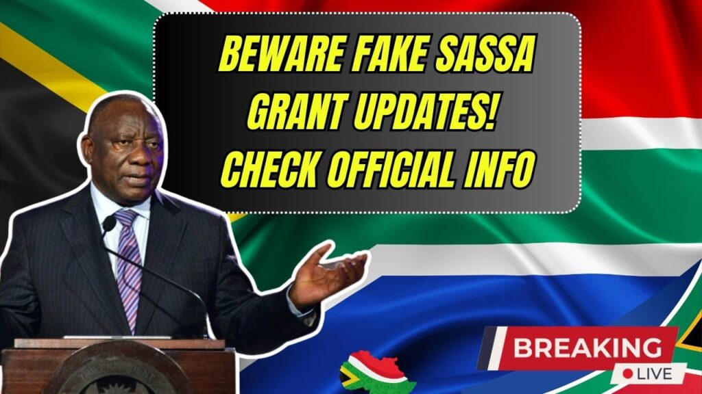 SASSA Warns Beneficiaries About Fake Grant News – Check Official Update and How to Keep Your Payments Safe! 1 SASSA Warns Beneficiaries About Fake Grant News – Check Official Update and How to Keep Your Payments Safe!
